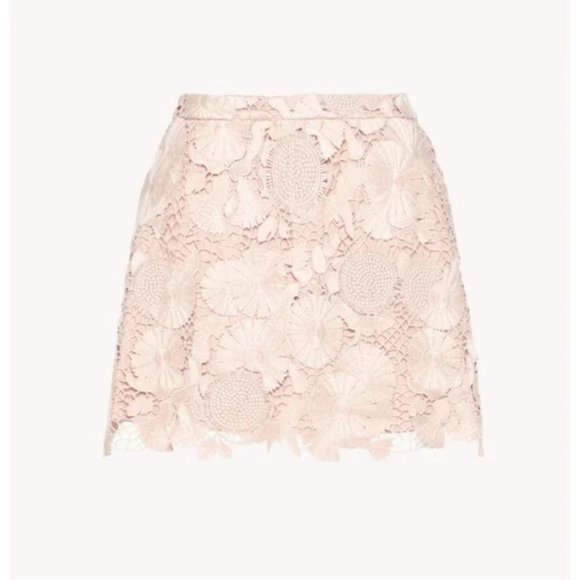 Red Valentino Floral Macramé Shorts - Picture 1 of 9